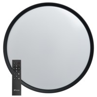 Светильник светодиодный управляемый Feron AL6240 “Simple matte” тарелка 80W 3000К-6500K черный