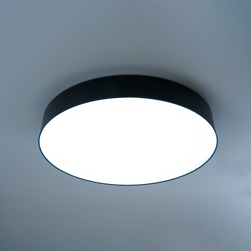 Светильник светодиодный управляемый Feron AL6200 “Simple matte” тарелка 80W 3000К-6500K черный — изображение 4