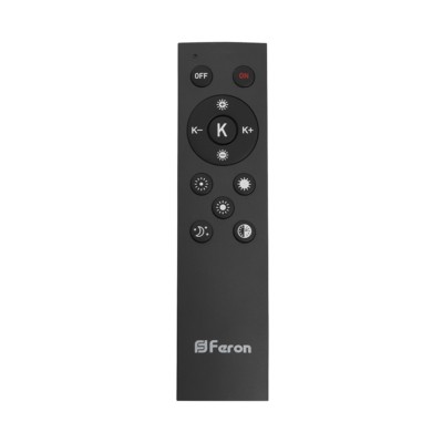 Светильник светодиодный управляемый Feron AL6200 “Simple matte” тарелка 80W 3000К-6500K черный — изображение 7