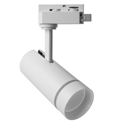 Светильник светодиодный Feron AL106 трековый однофазный на шинопровод 12W 4000K 80 градусов белый