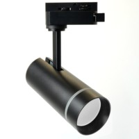 Светильник светодиодный Feron AL106 трековый однофазный на шинопровод 12W 4000K 80 градусов черный