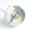 Светильник потолочный Feron ML1841Barrel ECHO levitation MR16 35W 230V GU10 белый с антибликовой сеточкой на подвесе 1,7 м