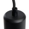 Светильник потолочный Feron ML1841Barrel ECHO levitation MR16 35W 230V GU10 чёрный с антибликовой сеточкой на подвесе 1,7 м