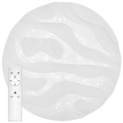 Светильник светодиодный управляемый накладной Feron AL5450 Waves тарелка 70W 3000К-6500K белый