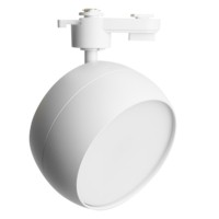 Светильник Feron AL167 трековый однофазный на шинопровод под лампу GX70 белый