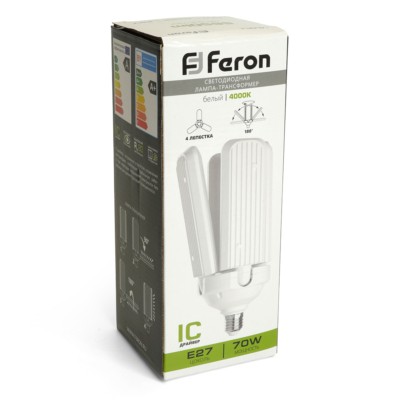 Лампа светодиодная Feron LB-654 E27 70W 4000К — изображение 9