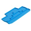 LD563-1-40 Торцевая заглушка для ЗНИ LD555 4 мм²  (JXB ST 4), синий