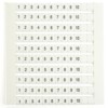 Маркеры для ЗНИ (JXB ST) с нумерацией 1-10 LD556-5 Stekker