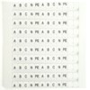 Маркеры для ЗНИ (JXB) буквы A,B,C,N,PE LD556-2 Stekker