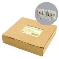 Зажим пружинный, 4-проводной проходной ЗНИ – 4 ,JXB PT 4 , серый LD574-1-40