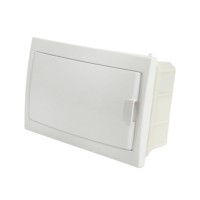 Бокс встраиваемый Stekker EBX50-2/08-20 8 модулей белый пластик Standart