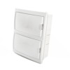 Бокс встраиваемый Stekker EBX50-2/16-20 16 модулей белый пластик Standart
