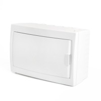 Бокс настенный Stekker EBX50-3/08-20 8 модулей белый пластик Standart