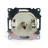Розетка телевизионная 1-местная (механизм) Stekker GLS00-7108-08 75 Ом 5-862МГц Катрин золото