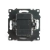 Выключатель 1-клавишный c индикатором (механизм) Stekker GLS10-7101-08 250В 10А Катрин золото