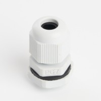 Сальник PG7 диаметр проводника 3-6,5 мм Stekker IP54 серый (DIY упаковка 3 шт)