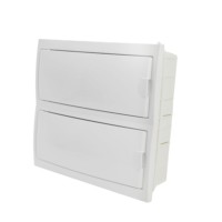 Бокс встраиваемый Stekker EBX50-2/24-20 24 модуля белый пластик Standart