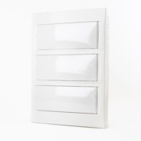 Бокс встраиваемый Stekker EBX50-2/36-40 36 модулей белый пластик Standart