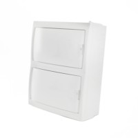 Бокс настенный Stekker EBX50-3/16-20 16 модулей белый пластик Standart