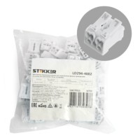 Клемма СМК зажимная 2 контактные группы 3 ввода 3 вывода на полюс