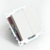Переключатель 1-клавишный (механизм) Stekker GLS10-7107-01  250V 10А Катрин белый