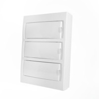 Бокс настенный Stekker EBX50-3/36-40 36 модулей белый пластик Standart