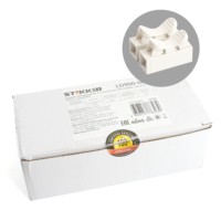 Клемма СМК 2-проводная зажимная с рычагом Stekker LD900-002