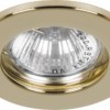 Светильник встраиваемый Feron DL10 потолочный MR16 G5.3 золотистый