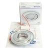 Светильник встраиваемый с белой LED подсветкой Feron CD600 потолочный MR16 G5.3 хром