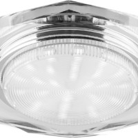 Светильник встраиваемый Feron DL4020-2 потолочный GX53 прозрачный