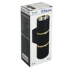 Светильник  настенный Feron ML1860 ZEN MR16 35W, 230V, 2*GU10, черный, золото IP20