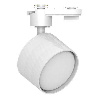 Светильник Feron AL176 трековый однофазный на шинопровод под лампу GX53, белый