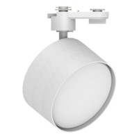 Светильник Feron AL177 трековый однофазный на шинопровод под лампу GX70, белый