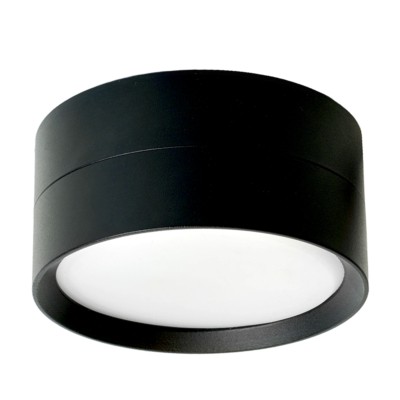 Светильник потолочный Feron HL357 12Вт 230В GX53 черный