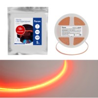 Лента светодиодная 400SMD(2110)/ 7Вт/м 12V 5000*3*1.8мм красный, IP20, LS630 FERON