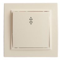 Переключатель 1-кл. Stekker PSW10-9005-02 250В 10А Эрна слоновая кость