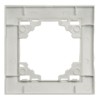 Рамка 1-местная Stekker PFR00-9001-01 Эрна белый
