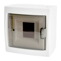 Бокс настенный Stekker EBX50-3/04-20 4 модуля пластик Standart