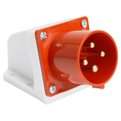 Вилка угловая ST-524 32А 380В 3P+PE IP44 PPG32-524-44 Stekker