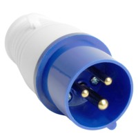 Вилка прямая ST-013 16А 220В 2P+PE IP44 PPG16-013-44 Stekker