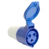 Розетка переносная ST-223 32А 220В 2P+PE IP44 RST32-223-44 Stekker