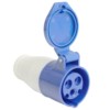 Розетка переносная ST-213 16А 220В 2P+PE IP44 RST16-213-44 Stekker