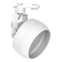 Светильник Feron AL168 трековый однофазный на шинопровод под лампу GX70 белый