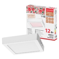 Светильник накладной светодиодный 80х80 0,5 Вт, 3хААА, дат. движ. и освещ., TDM