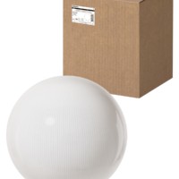 Светильник НТУ 03-100-404 шар d=400 мм IP54 (опал призма ПММА, основание плоское ПК 145, Е27) TDM