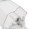 Светильник садово-парковый НБУ 06-60-003 настенный, пластик, расс. поликарбонат, белый TDM