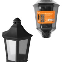 Светильник садово-парковый НБУ 06-60-003 настенный, пластик, расс. поликарбонат, черный TDM