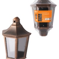 Светильник садово-парковый НБУ 06-60-003 настенный, пластик, расс. поликарбонат, медь TDM