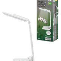 Светильник светодиодный настольный  СН-360, складной, сенсор-диммер, 220 В, 10 Вт, 5300 К белый TDM