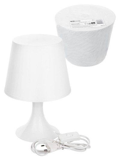 Светильник настольный ФНБ 0001 “ГЛОУ” 15 Вт, E14, белый TDM